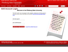 Tablet Screenshot of go.pittstate.edu