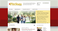 Desktop Screenshot of magazine.pittstate.edu